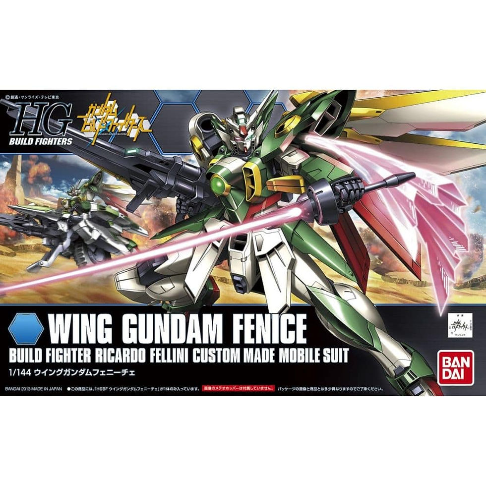 Thumbnail: Bandai Namco Hobby KIT HGBF 1/144 Wing Gundam FENICE Kokonut Collectables