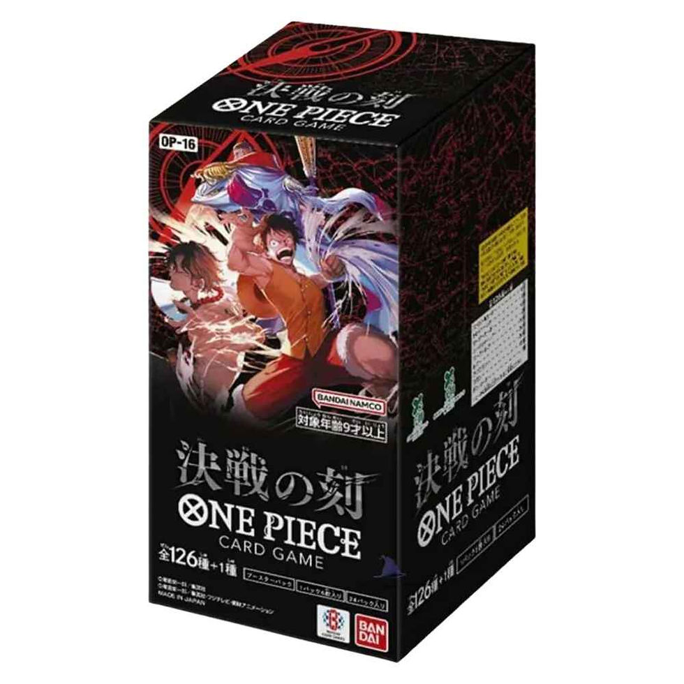 One Piece OP-16 The Time of Battle Japanese Booster Box Kokonut Collectables