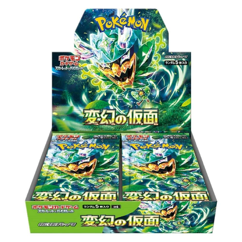 Pokemon Mask of Change Japanese Booster Box SV6 Kokonut Collectables