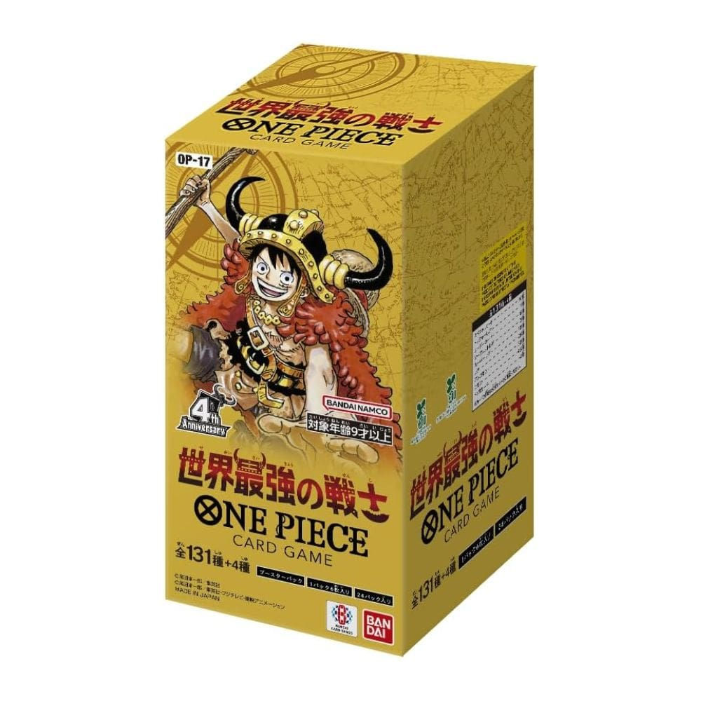 One Piece CARD GAME OP-17 The Strongest Warriors in the World Japanese Booster Box Kokonut Collectables
