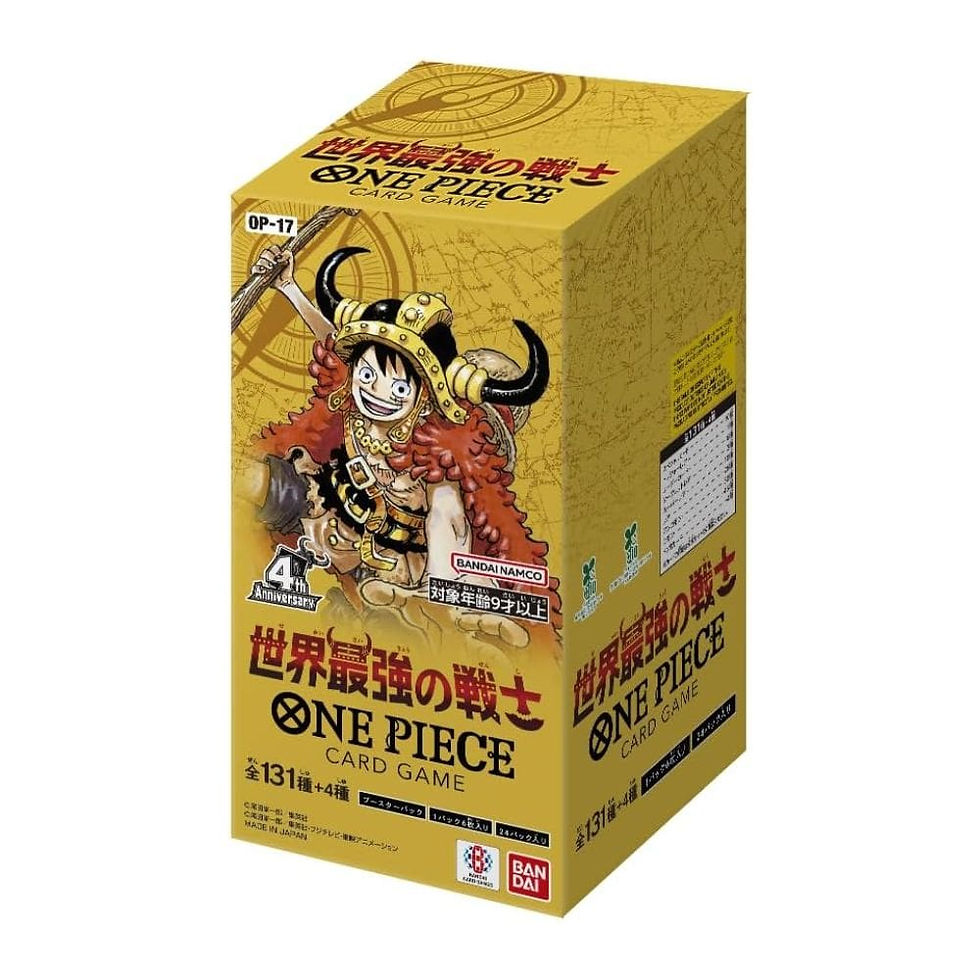 One Piece CARD GAME OP-17 The Strongest Warriors in the World Japanese Booster Box Kokonut Collectables