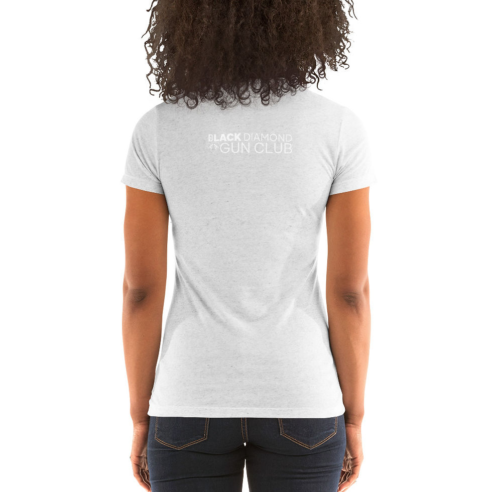 Thumbnail: Black Diamond Gun Club Ladies' short sleeve t-shirt With Women's Silhouette