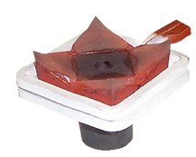 4 Carbide teeth are brazed to a larger cutter head