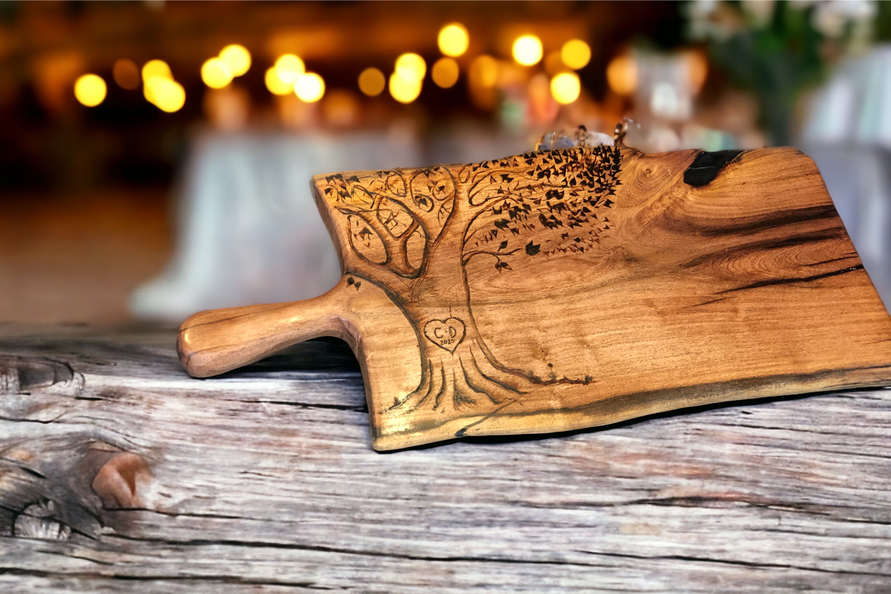 Handle Charcuterie Board for Patrick