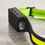 縮圖：Black headlamp with lime green band