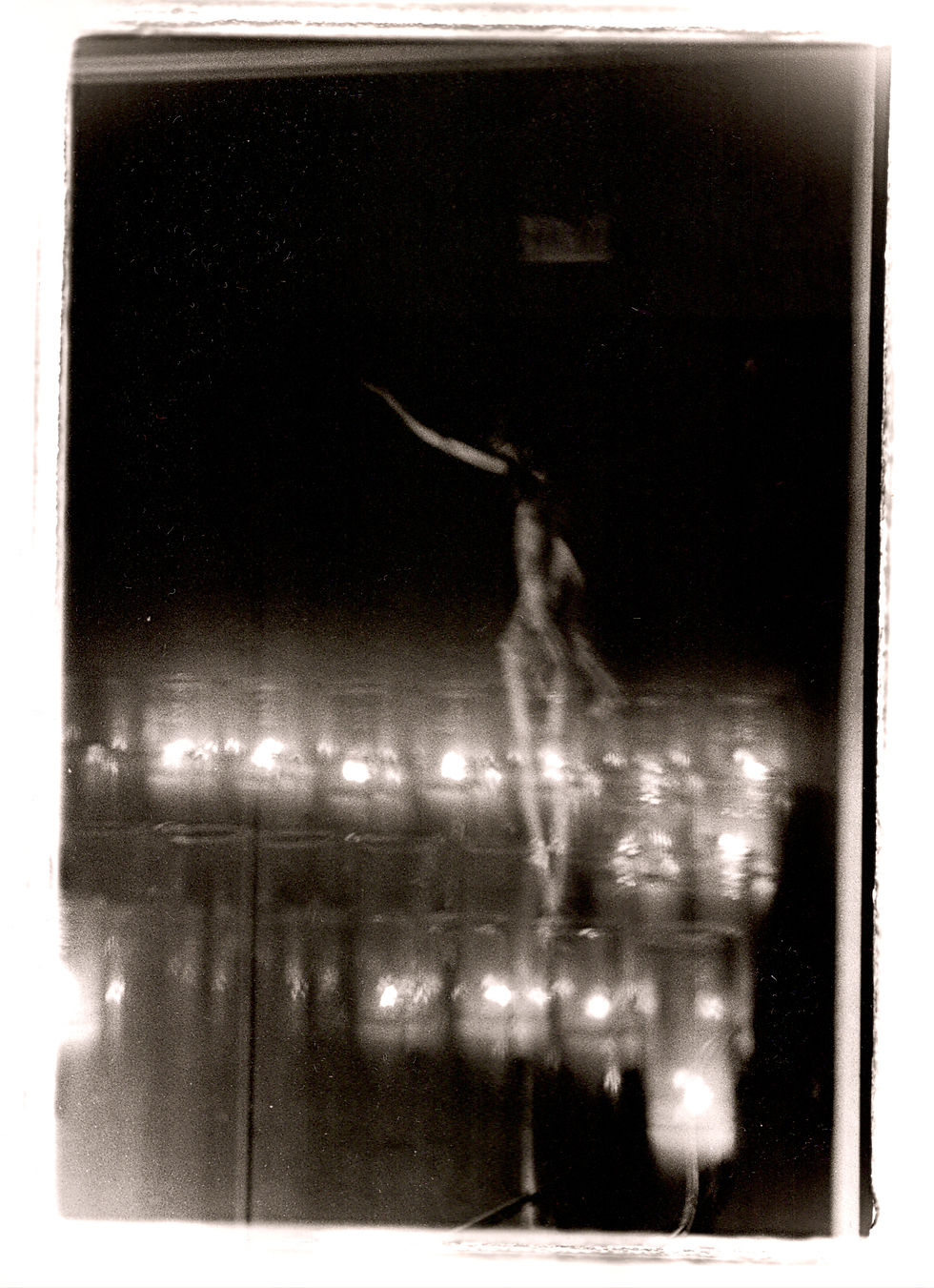 Candles and Crucifix