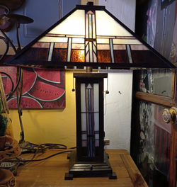 Lámpara tipo Art Deco