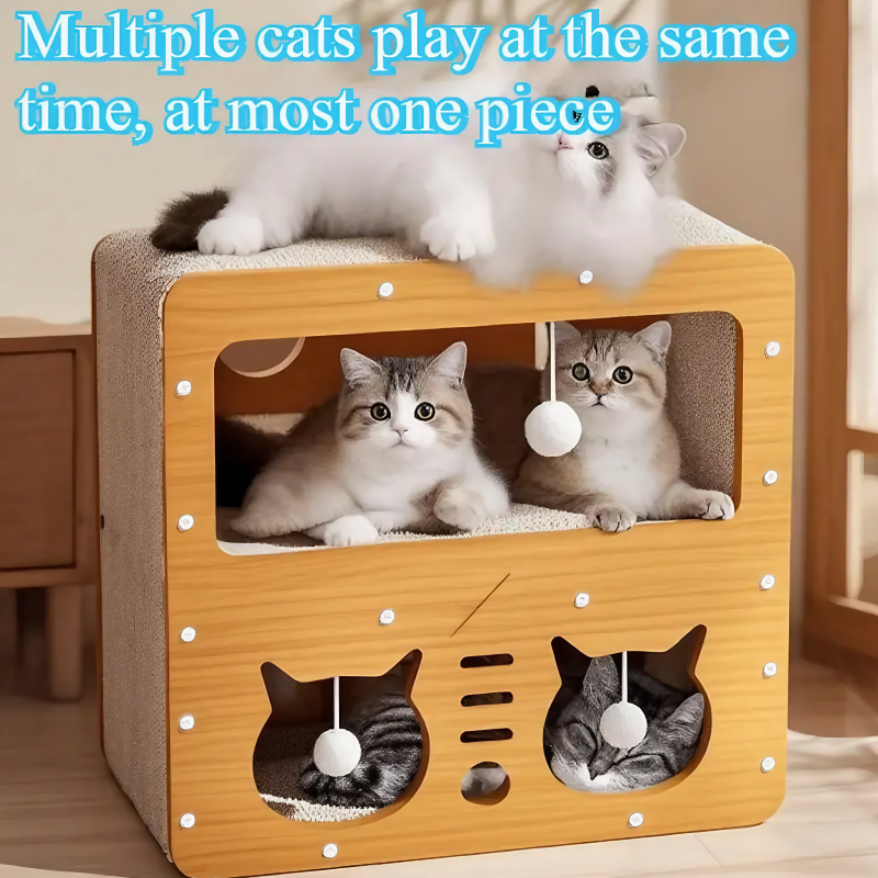 Thumbnail: 2-in-1 Convertible Cat Scratcher & Lounge Board