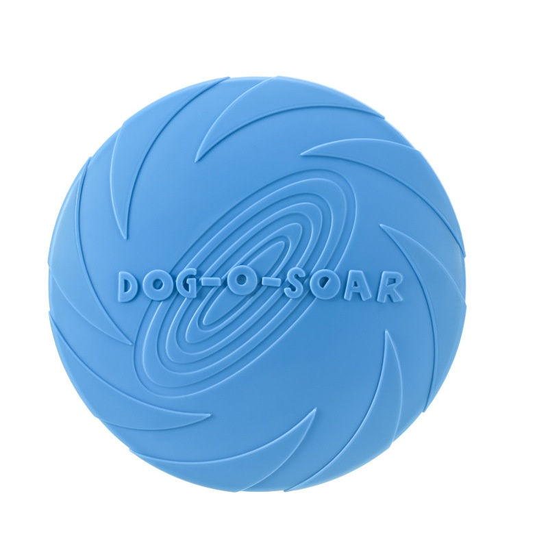 Thumbnail: Durable Silicone Flying Saucer Dog Toy