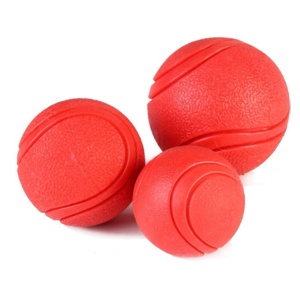 Durable Solid Rubber Pet Fetch Ball