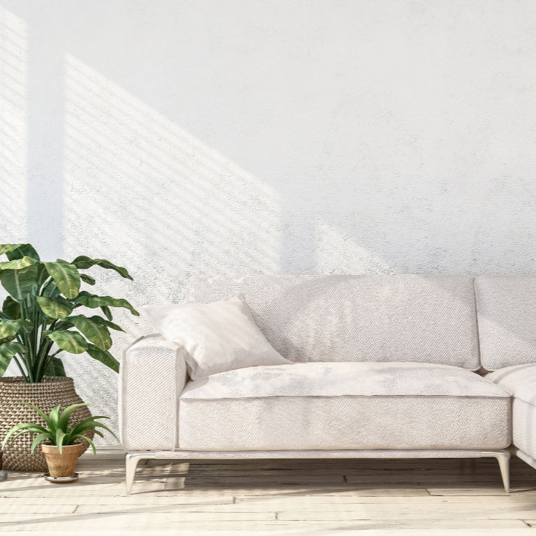 Freshly Cleaned Fabric Lounge