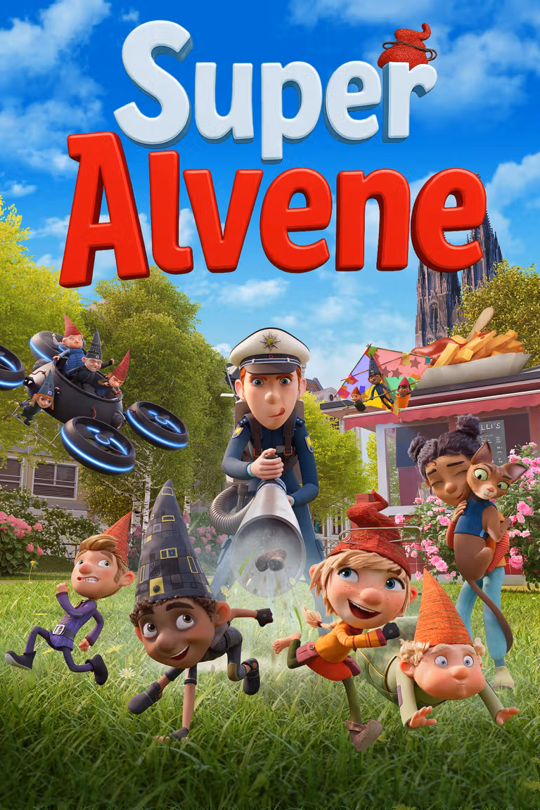 Filmplakat for filmen Super Alvene