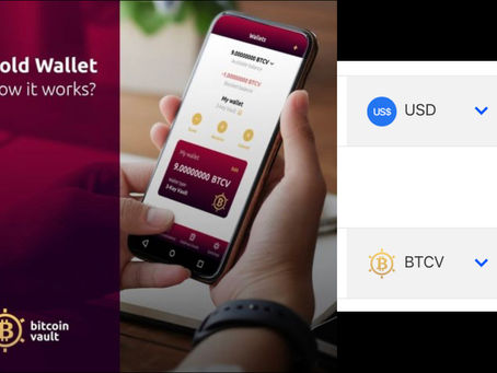GOLD WALLET BTCV akan menerima Perdagangan BTCV       (Bukan hanya Penyimpan)
