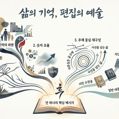 자서전 및 회고록 원고, 제미나이가 알아서 써줄 줄 알았는데...