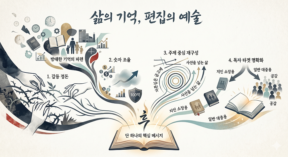 자서전 및 회고록 원고, 제미나이가 알아서 써줄 줄 알았는데...