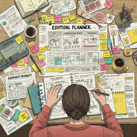 기획출판 전체 프로세스 한눈에 보기