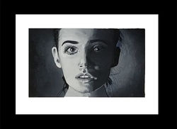 La dama, 1926.5cm, acrílico