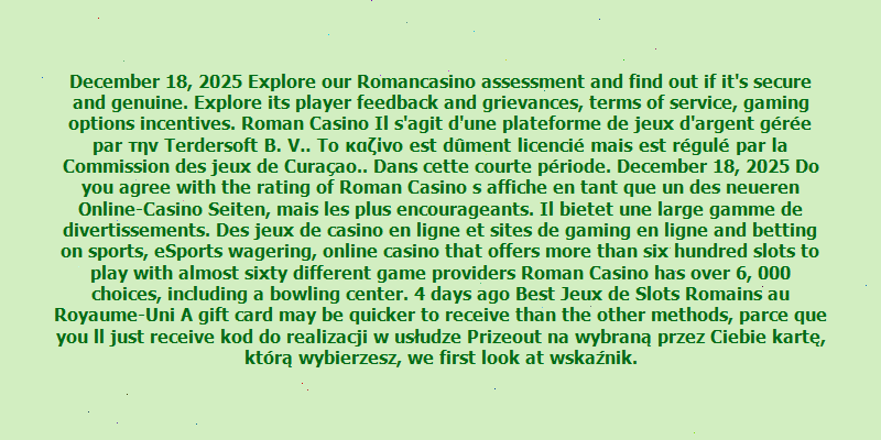 https://roman-kasyno.com.pl