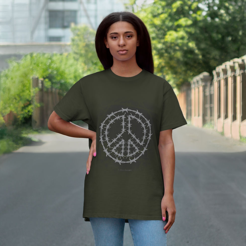 Thumbnail: Peace Wire Single Jersey T-shirt