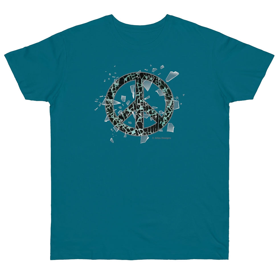 Thumbnail: Peace Shatter Single Jersey T-shirt