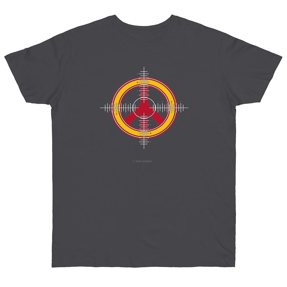 Thumbnail: Peace Target Single Jersey T-shirt