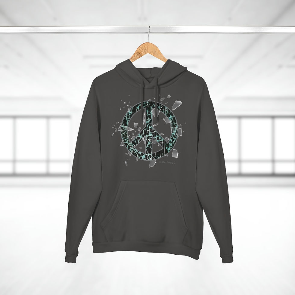 Thumbnail: Peace Shatter - Unisex Pullover Hoodie