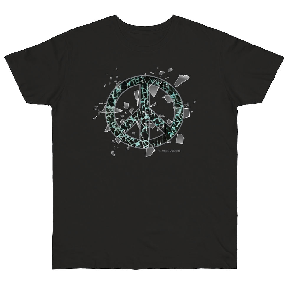Thumbnail: Peace Shatter Single Jersey T-shirt