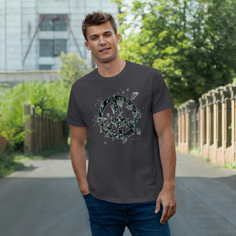 Thumbnail: Peace Shatter Single Jersey T-shirt