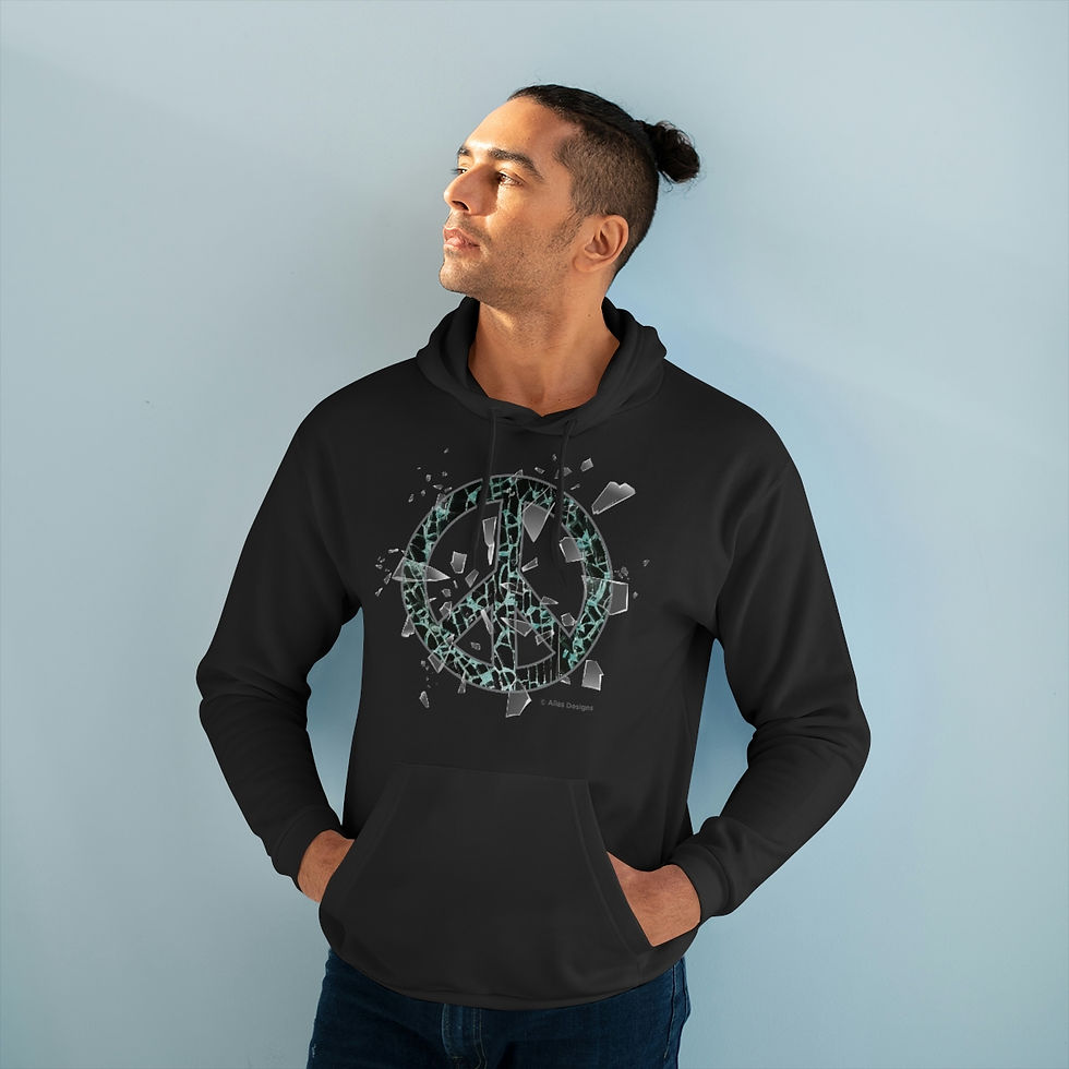 Thumbnail: Peace Shatter - Unisex Pullover Hoodie