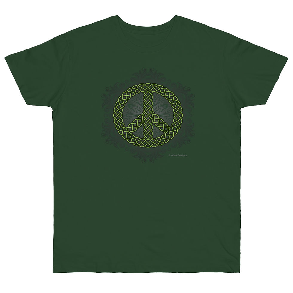 Thumbnail: Peace Celt Single Jersey T-shirt