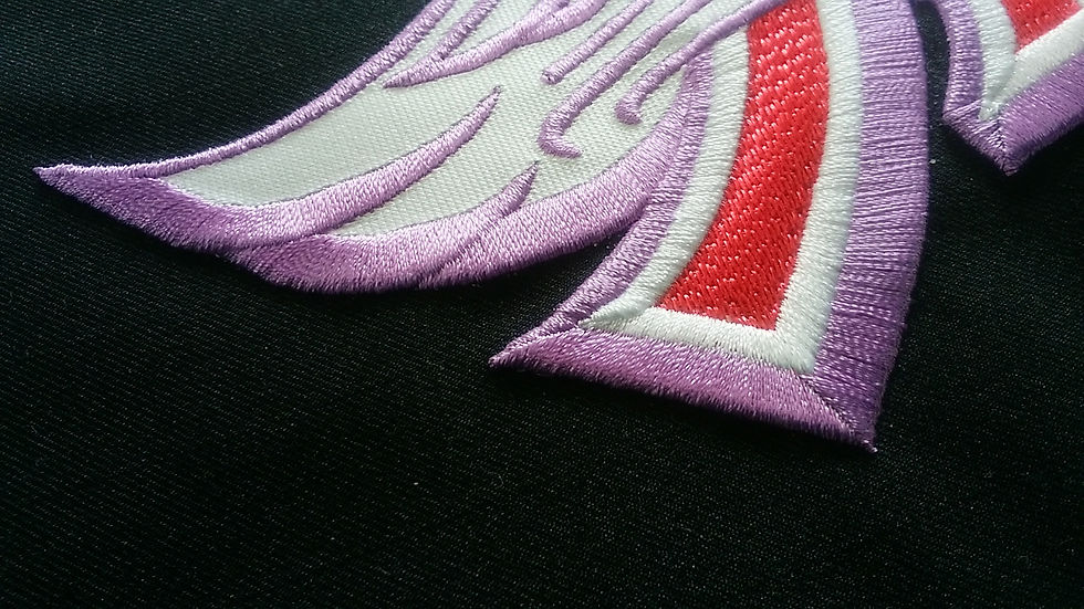 縁取り刺繍面