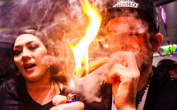 Blazing at Satori 4/20 Party