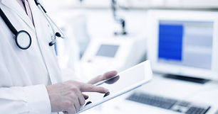 Doctor Using Digital Tablet - ECN - ATS Cases manufactures custom cases and packaging for the medical industry - Massachusetts