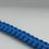 Thumbnail: Handmade Cobra Knot Paracord Keychain (Blue)