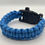 Thumbnail: Handmade Paracord Survival Bracelet (Blue)
