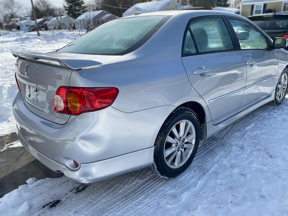 Thumbnail: Silver Corolla 2010