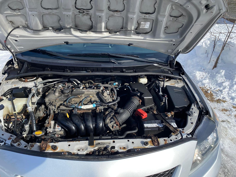 Thumbnail: Silver Corolla 2010