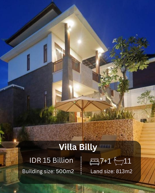 Villa Billy in Uluwatu