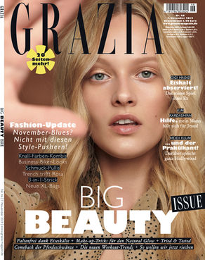 GRAZIA MAGAZINE 11/19 - with VIVIEN WYSOCKI