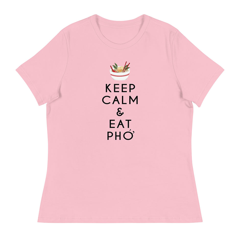 Thumbnail: Keep Calm & Eat Pho - Women's Relaxed T-Shirt