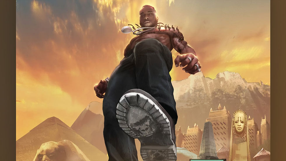 Burna Boy Twice as Tall Album cover