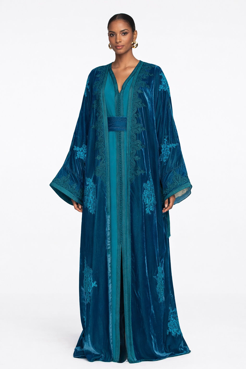Layali Velvet Kaftan