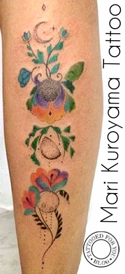 Mari Kuroyama Tattoo