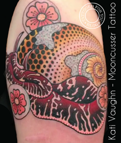 Kati Vaughn - MOONCUSSER Tattoo