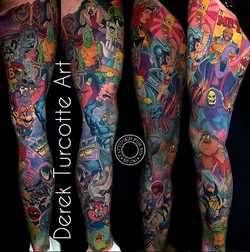 Derek Turcotte Art Tattoo