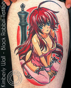 Kimberly Wall - Black Rabbit Tattoo
