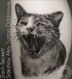 Zach Beckett -Sideshow Alley Tattoo
