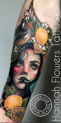 Hannah Flowers Tattoo