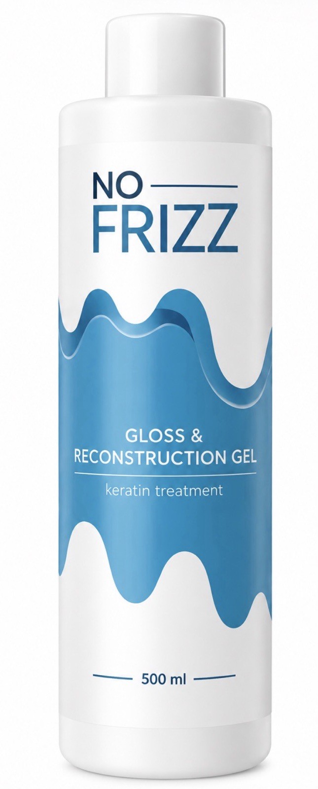 NO FRIZZ Gloss and Reconstruction Gel 500 ml bottle
