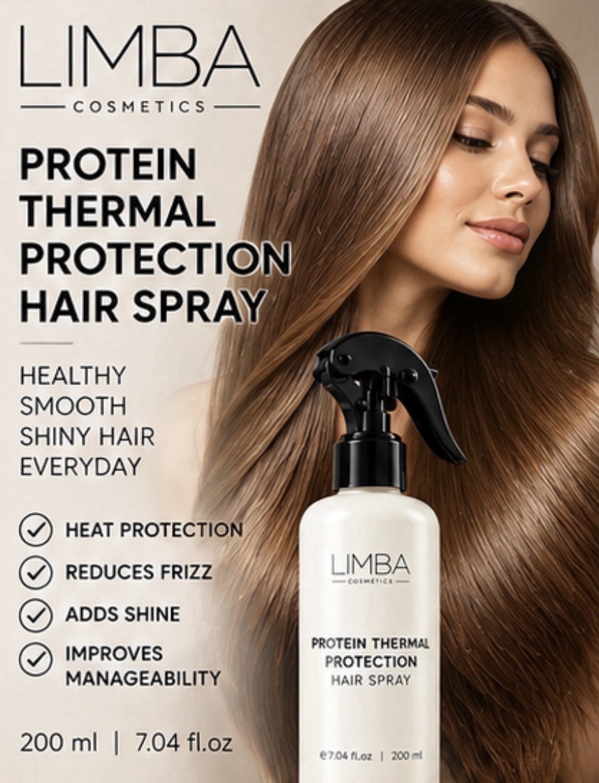 Limba Protein Thermal Protection Hair Spray promotional image